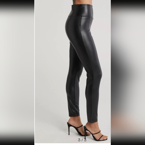 Laundry by Shelli Segal Vegan Leather Pants - Picture 3 of 3